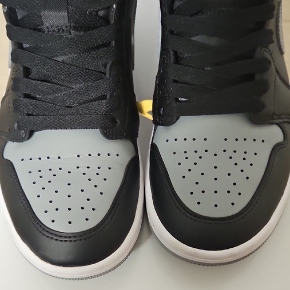 Nike Air Jordan Mid Black and Gray Sneakers